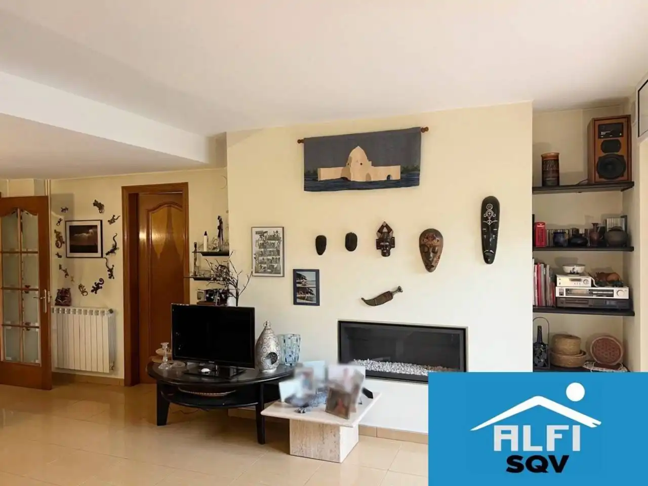 Sala d'estar de Casa o xalet en venda en Sant Quirze del Vallès amb Aire condicionat, Calefacció i Jardí privat