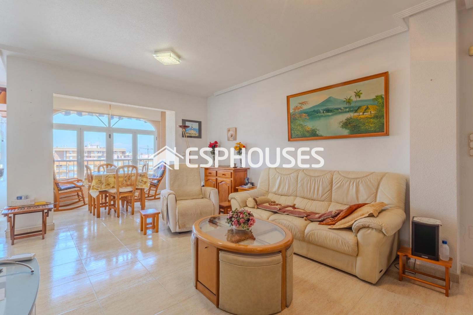 Living room of Attic for sale in Guardamar del Segura  with Air Conditioner, Terrace and Storage room
