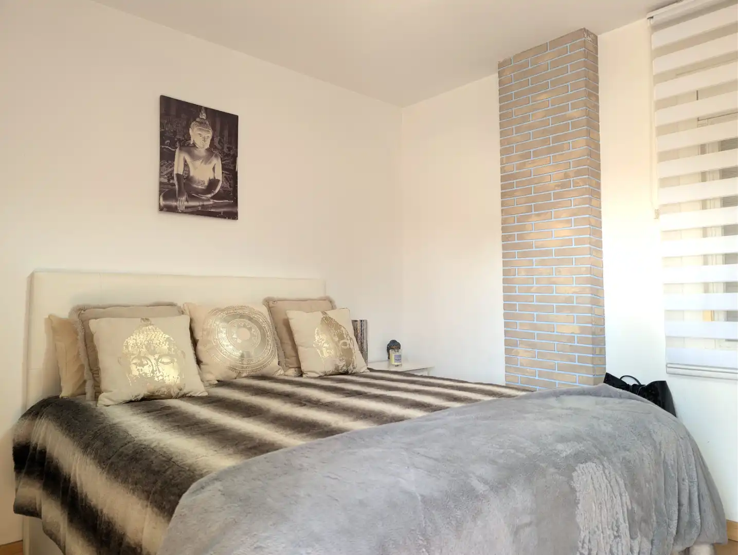 Schlafzimmer von Dachboden zum Verkauf in Manresa mit Klimaanlage, Parkett und Terrasse