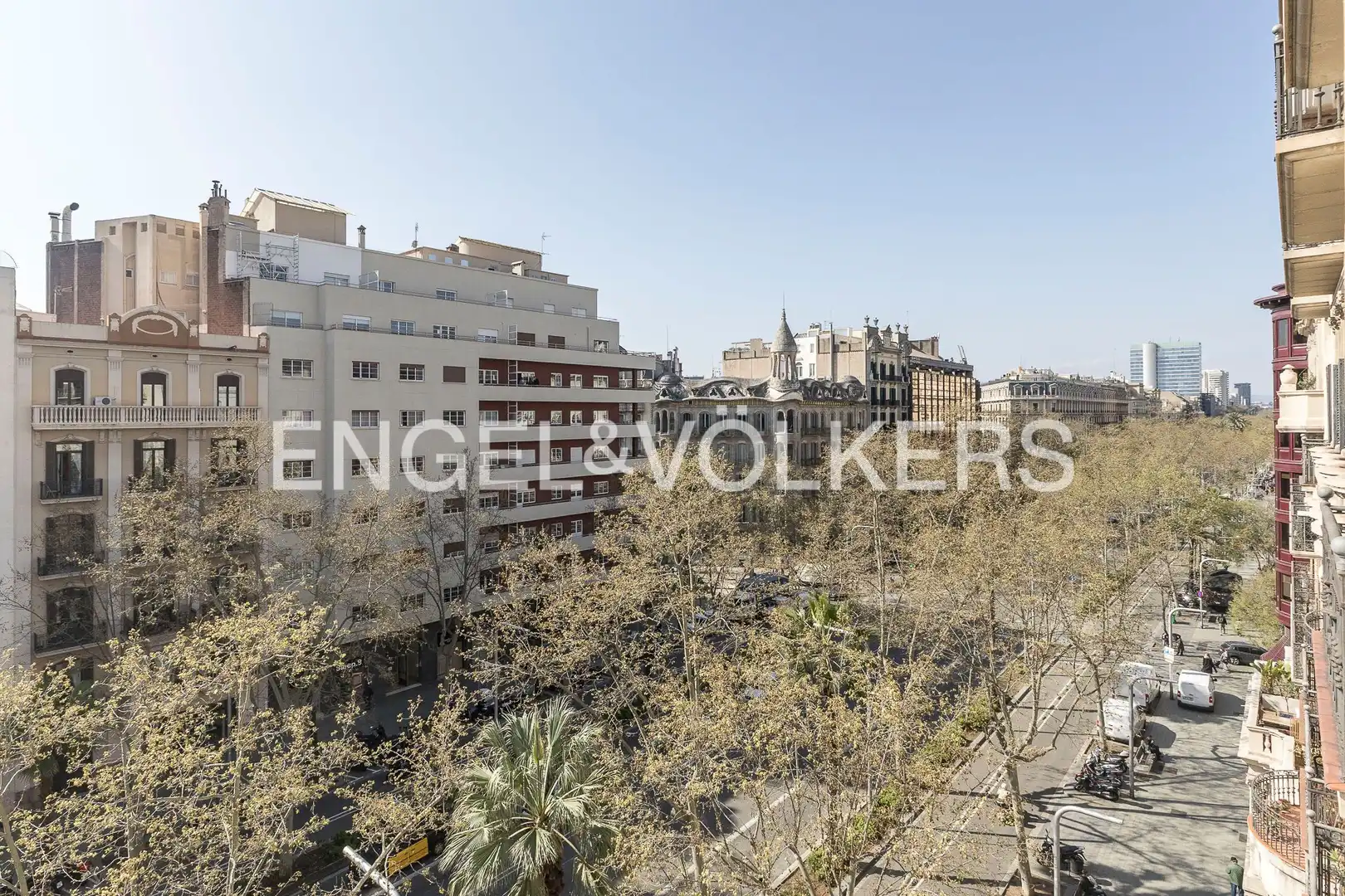 Vista exterior de Piso de alquiler en Barcelona con Aire acondicionado, Calefacción y Parquet