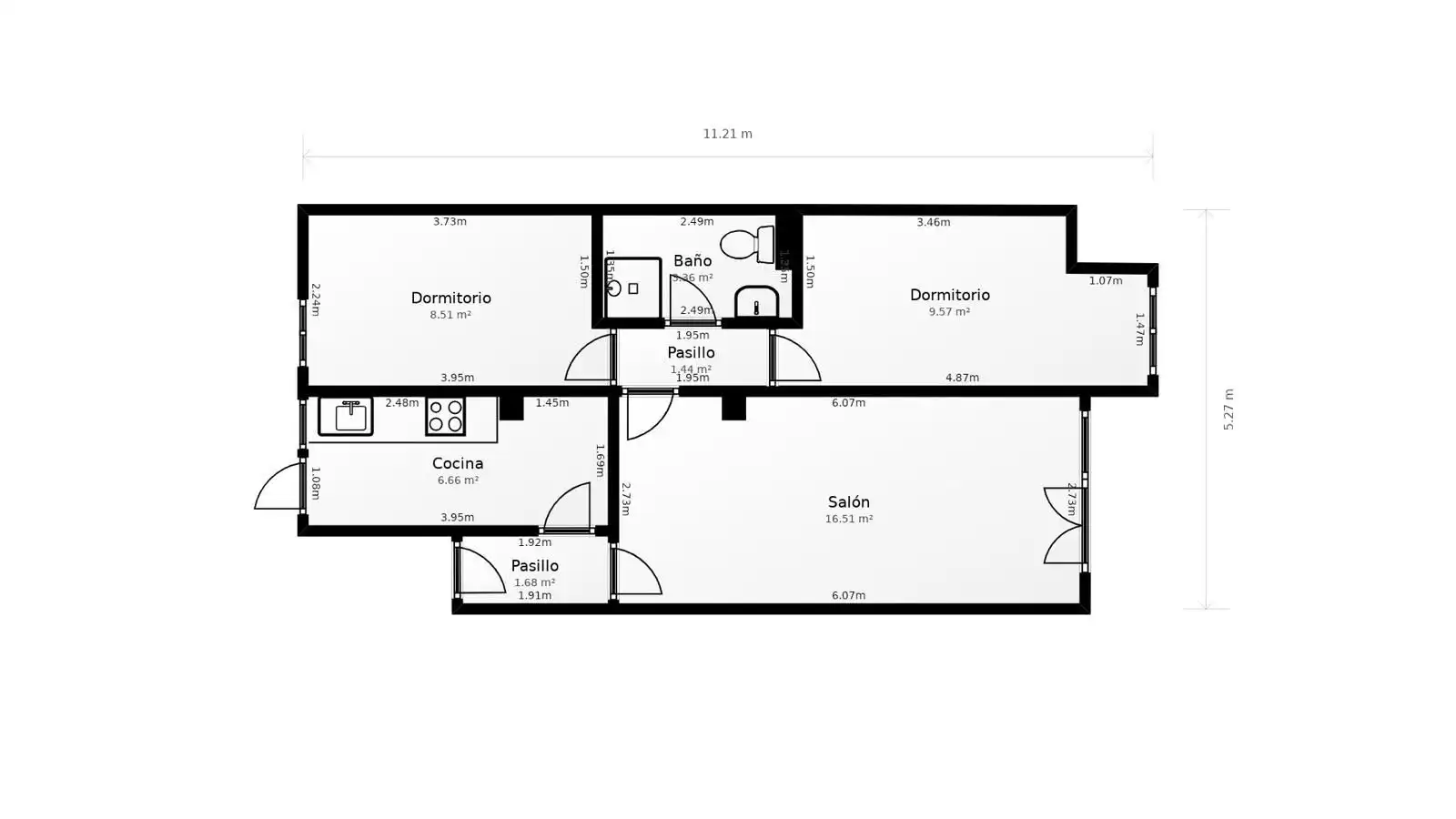 Piso en venta en Santander con Terraza, Amueblado y Balcón