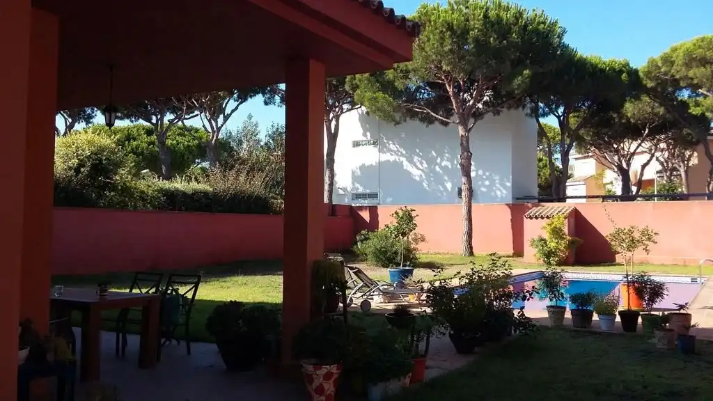 Jardín de Casa o chalet en venta en Chiclana de la Frontera con Aire acondicionado, Calefacción y Jardín privado