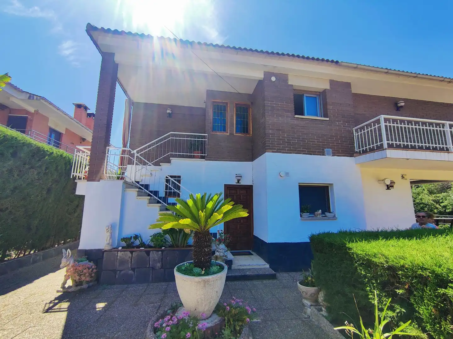 Vista exterior de Casa o chalet en venta en Lliçà d'Amunt con Calefacción y Jardín privado