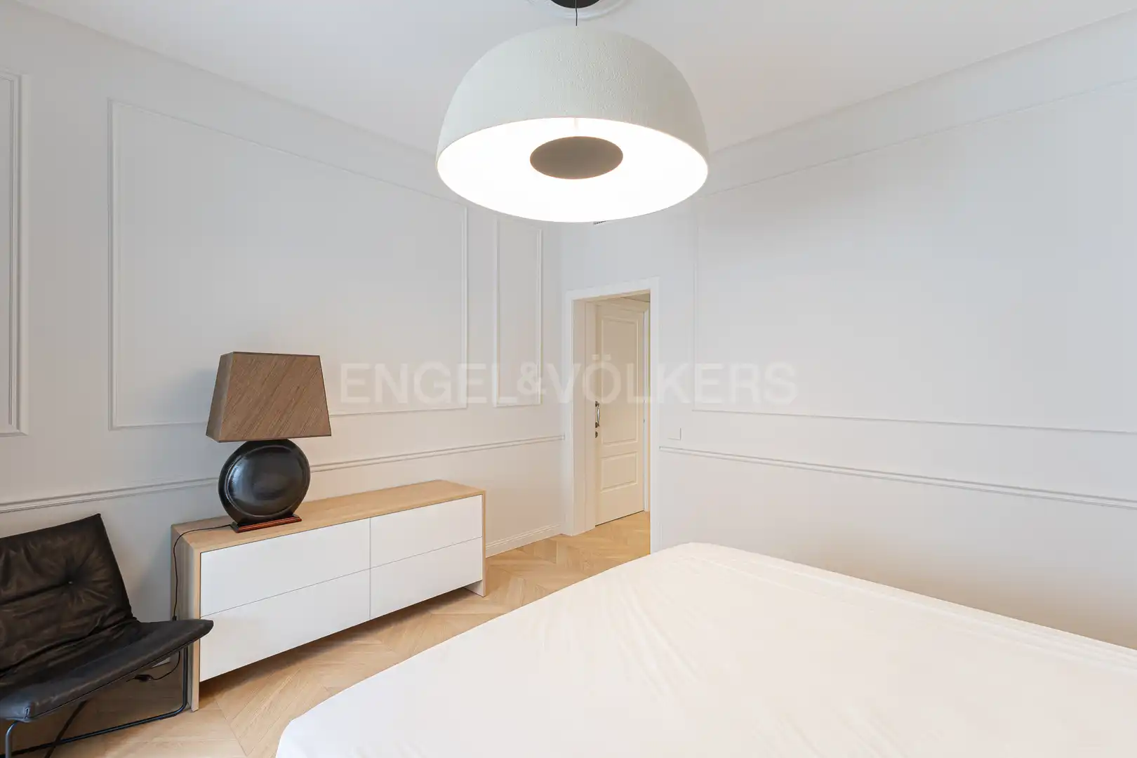 Bedroom of Flat for rent in Barcelona  with Air Conditioner, Heating and Parquet flooring