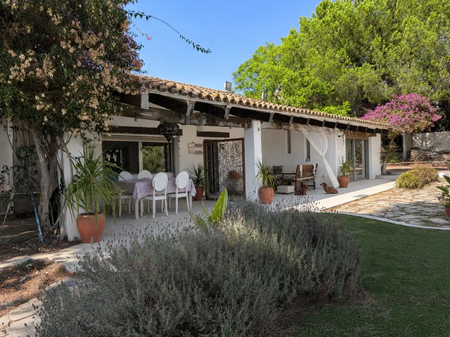 Garden of Houses for sale in Bétera  with Air Conditioner, Heating and Swimming Pool