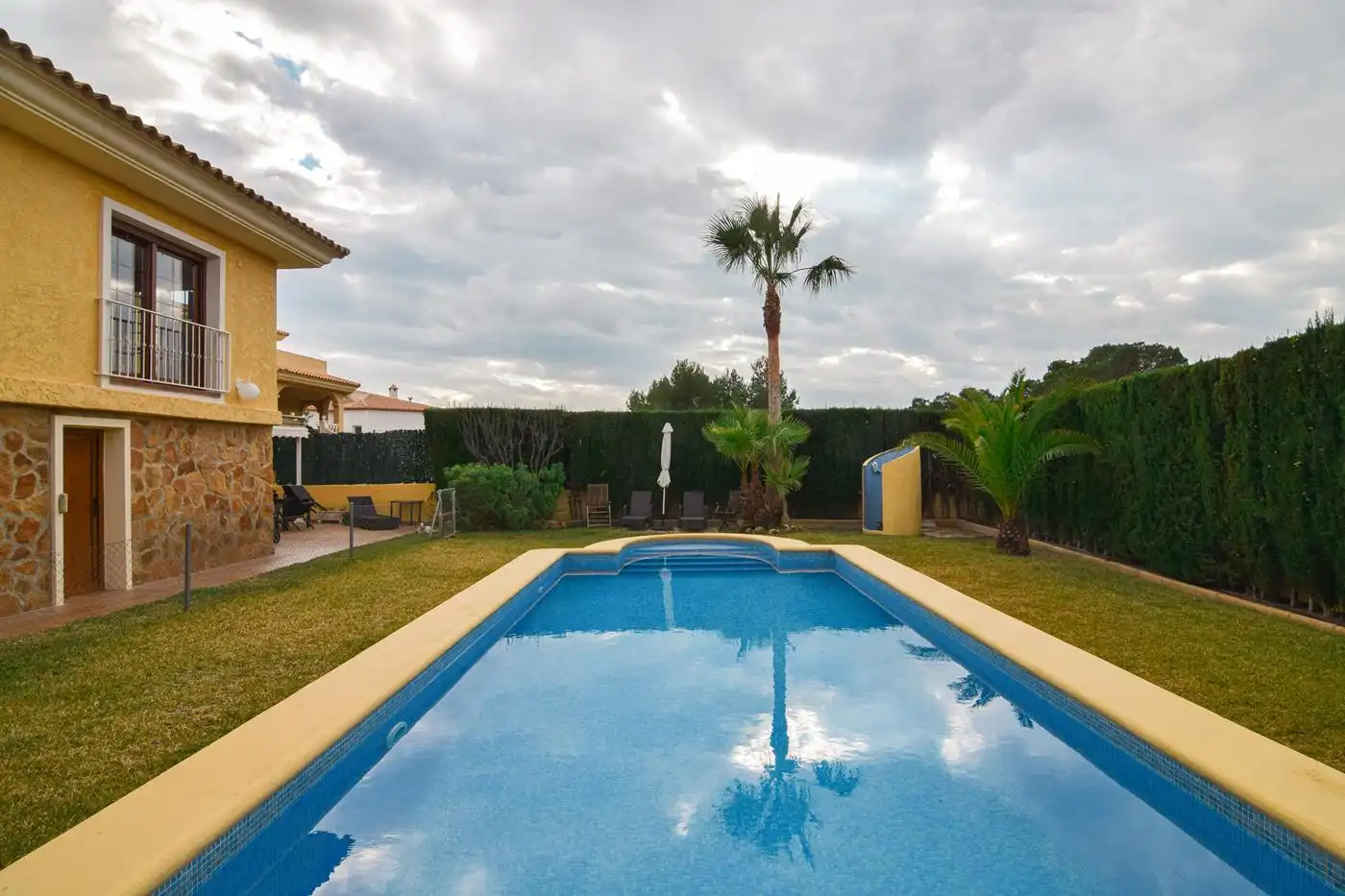 Swimming pool of Houses for sale in La Nucia  with Air Conditioner, Heating and Swimming Pool
