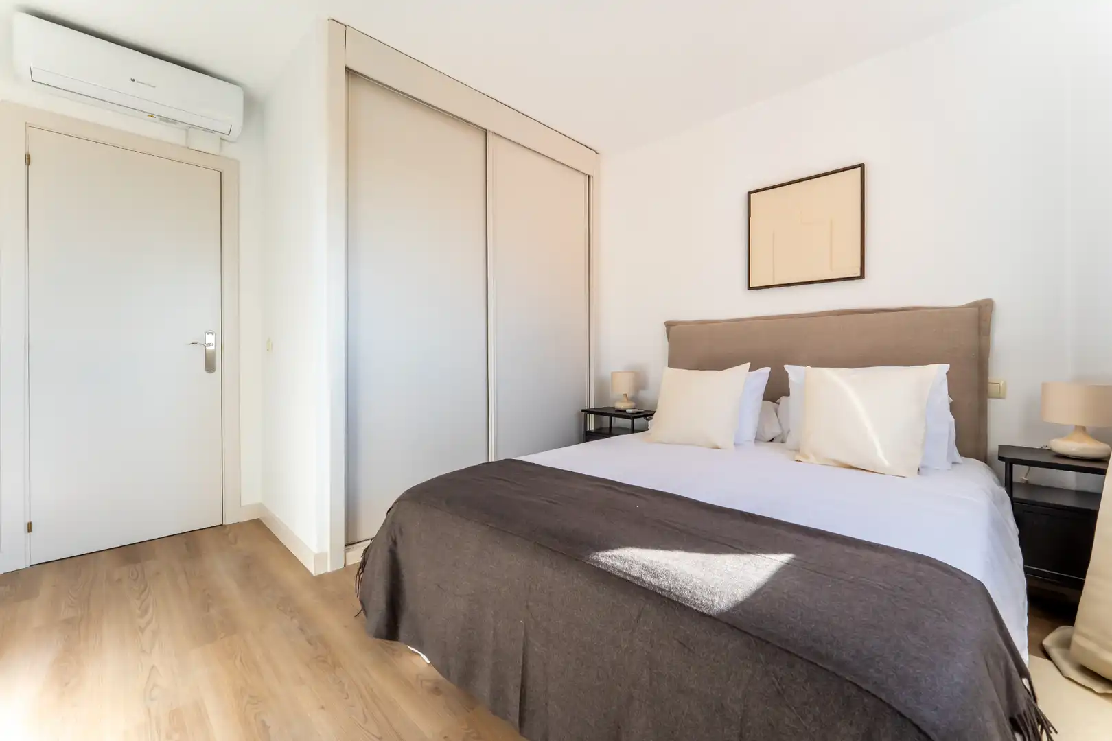 Schlafzimmer von Wohnung zur Miete in Rivas-Vaciamadrid mit Klimaanlage, Heizung und Abstellraum