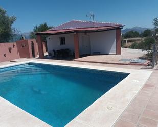 Swimming pool of Country house to rent in Viñuela  with Swimming Pool