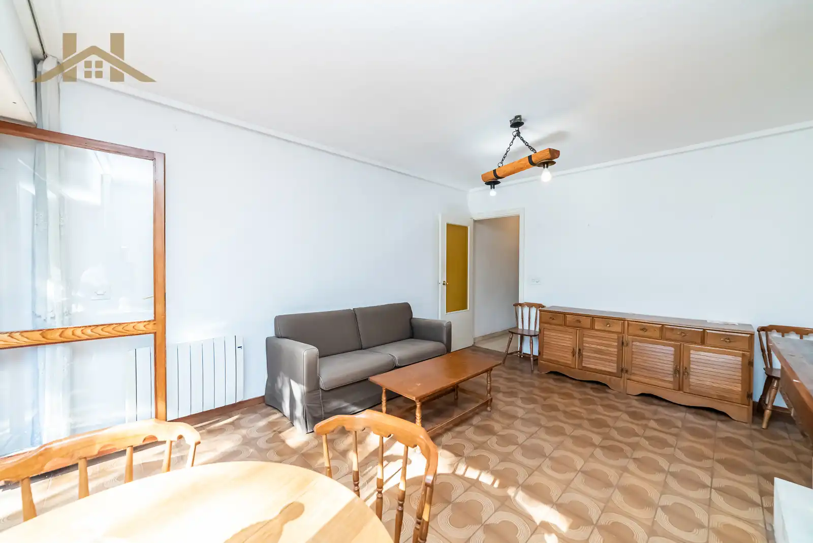 Sala d'estar de Pis en venda en San Lorenzo de El Escorial amb Calefacció, Parquet i Terrassa