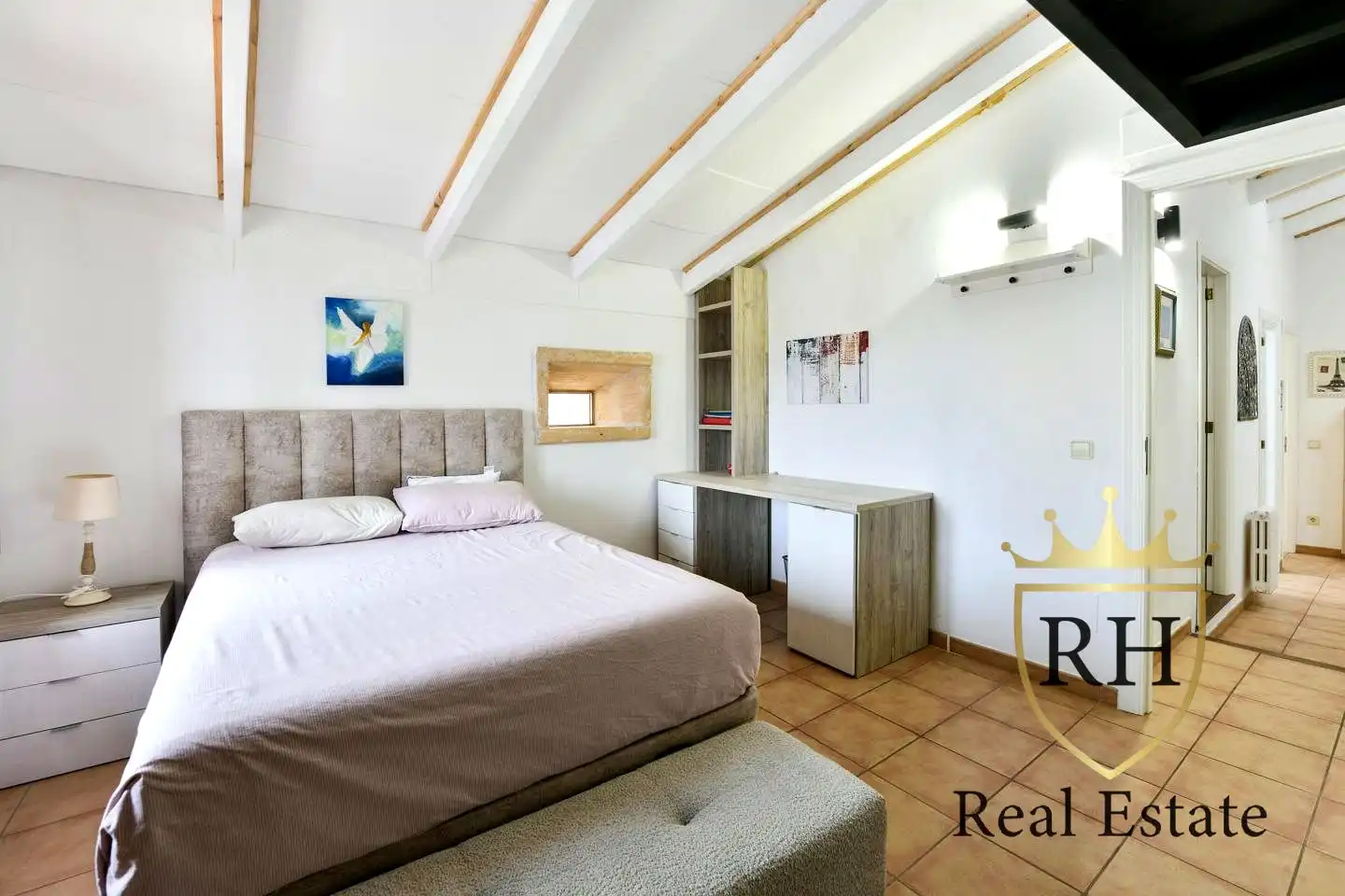Bedroom of Houses for sale in Campanet  with Air Conditioner, Heating and Terrace