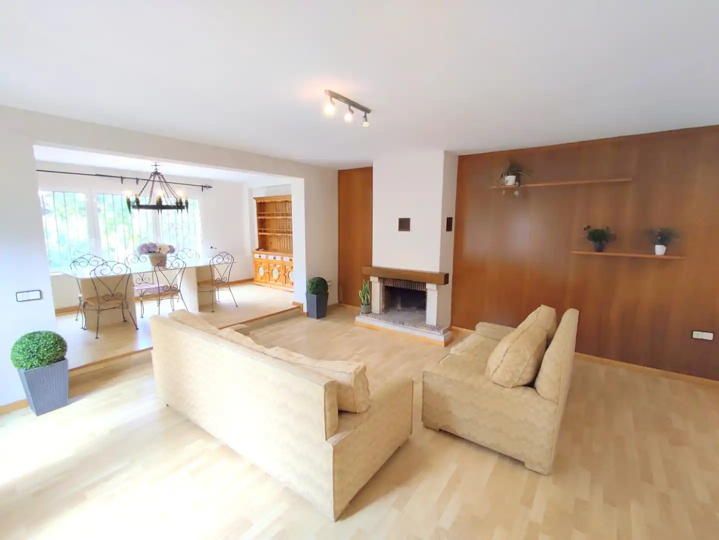Wohnzimmer von Haus oder Chalet zur Miete in Puçol mit Heizung, Privatgarten und Terrasse