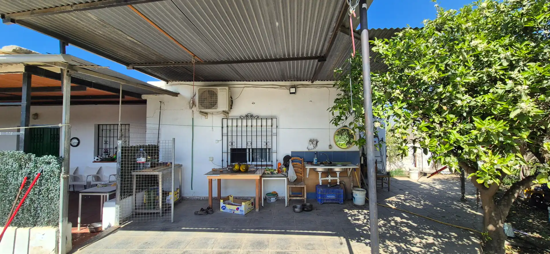 Terrassa de Finca rústica en venda en Benahadux