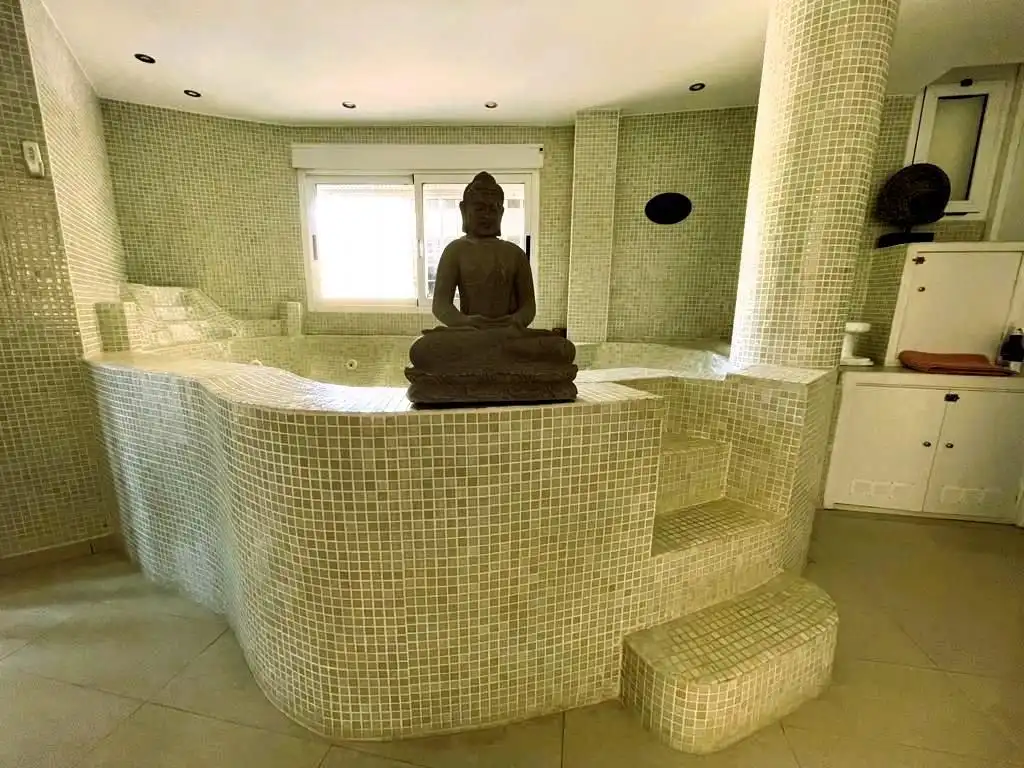 Baño de Casa o chalet en venta en Cartagena con Aire acondicionado, Calefacción y Jardín privado