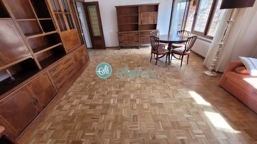 Dining room of Flat for sale in Segovia  with Heating, Parquet flooring and Terrace