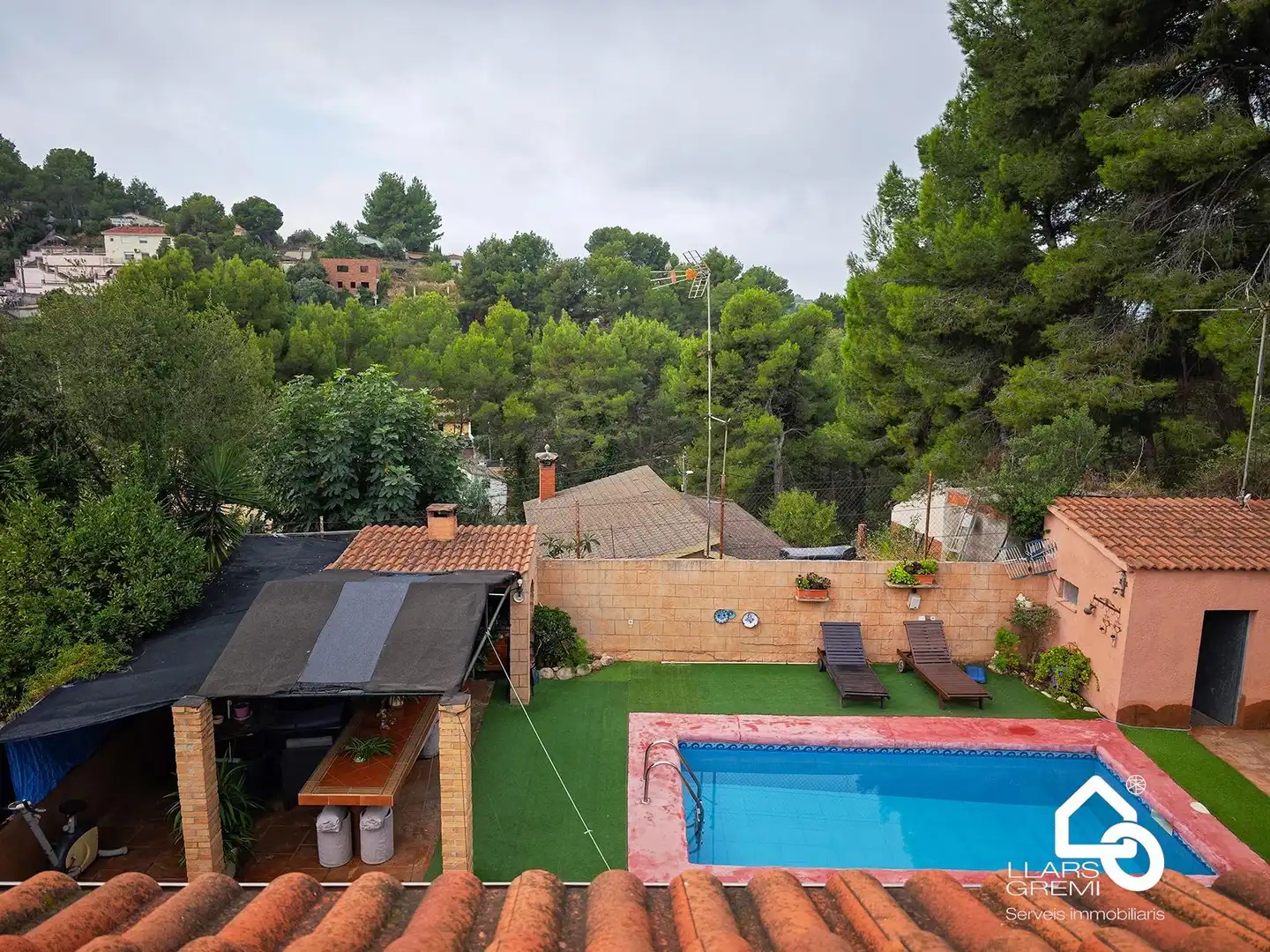 Swimming pool of Houses for sale in Piera  with Heating, Private garden and Terrace