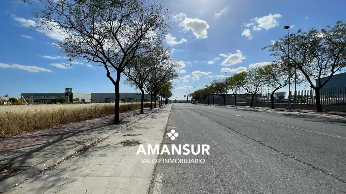 Vista exterior de Terreny industrial en venda en San Juan del Puerto