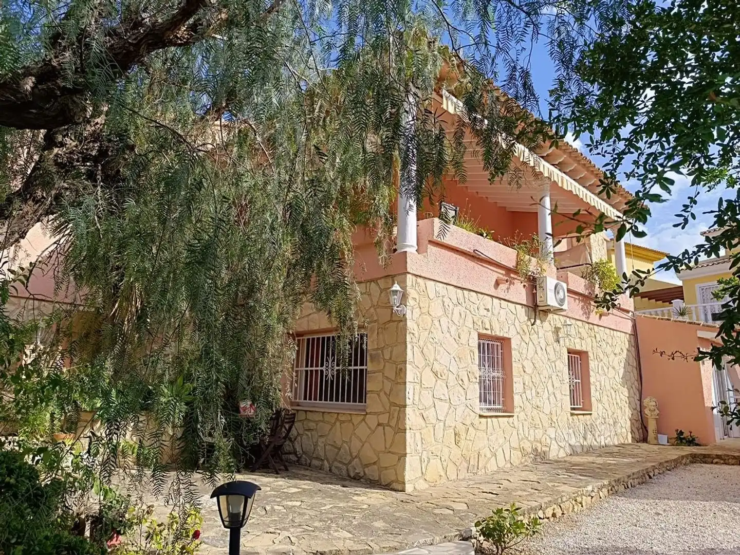 Exterior view of Houses for sale in L'Alfàs del Pi  with Air Conditioner, Private garden and Terrace