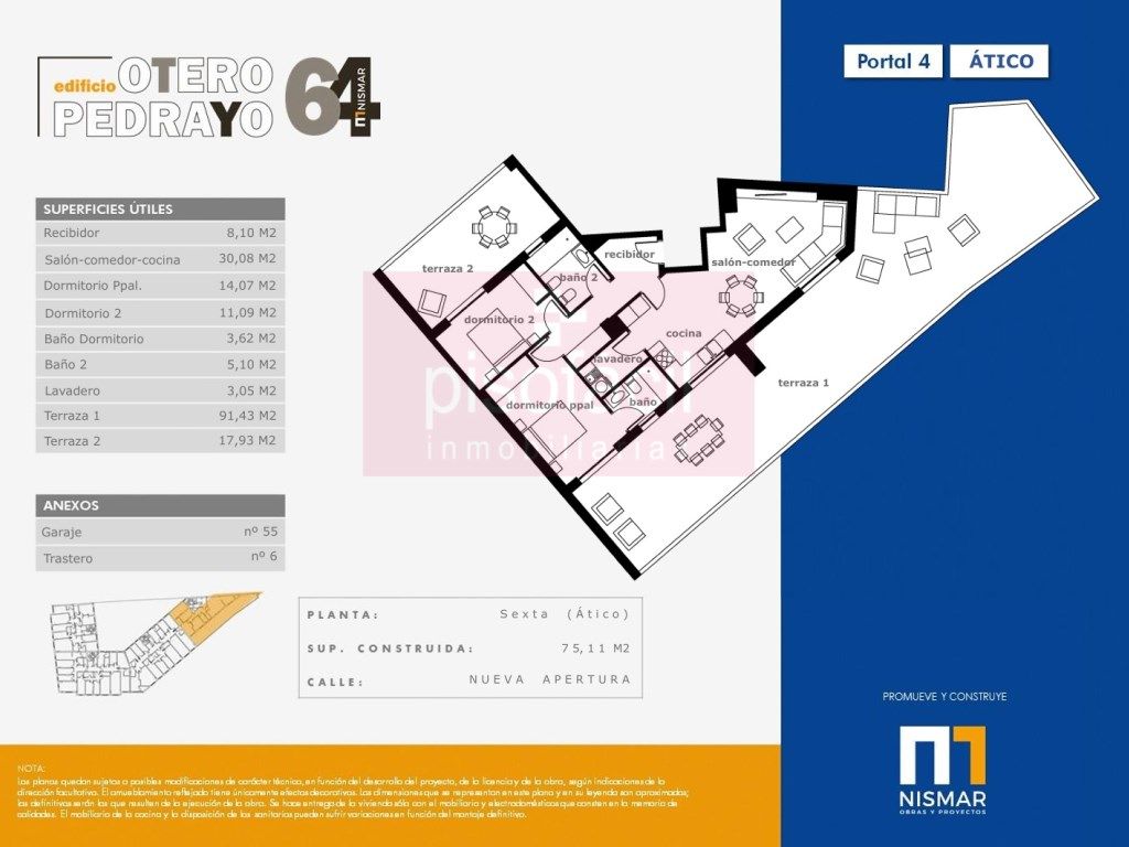 Attic for sale in Paradai