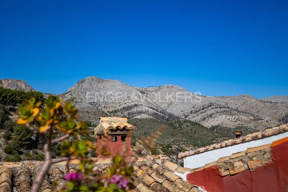 Exterior view of Houses for sale in La Vall de Laguar  with Air Conditioner, Heating and Terrace