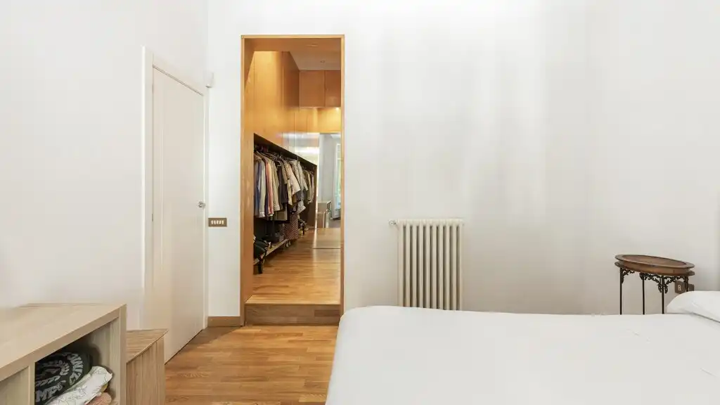 Schlafzimmer von Wohnungen zum Verkauf in Barcelona mit Klimaanlage, Heizung und Terrasse