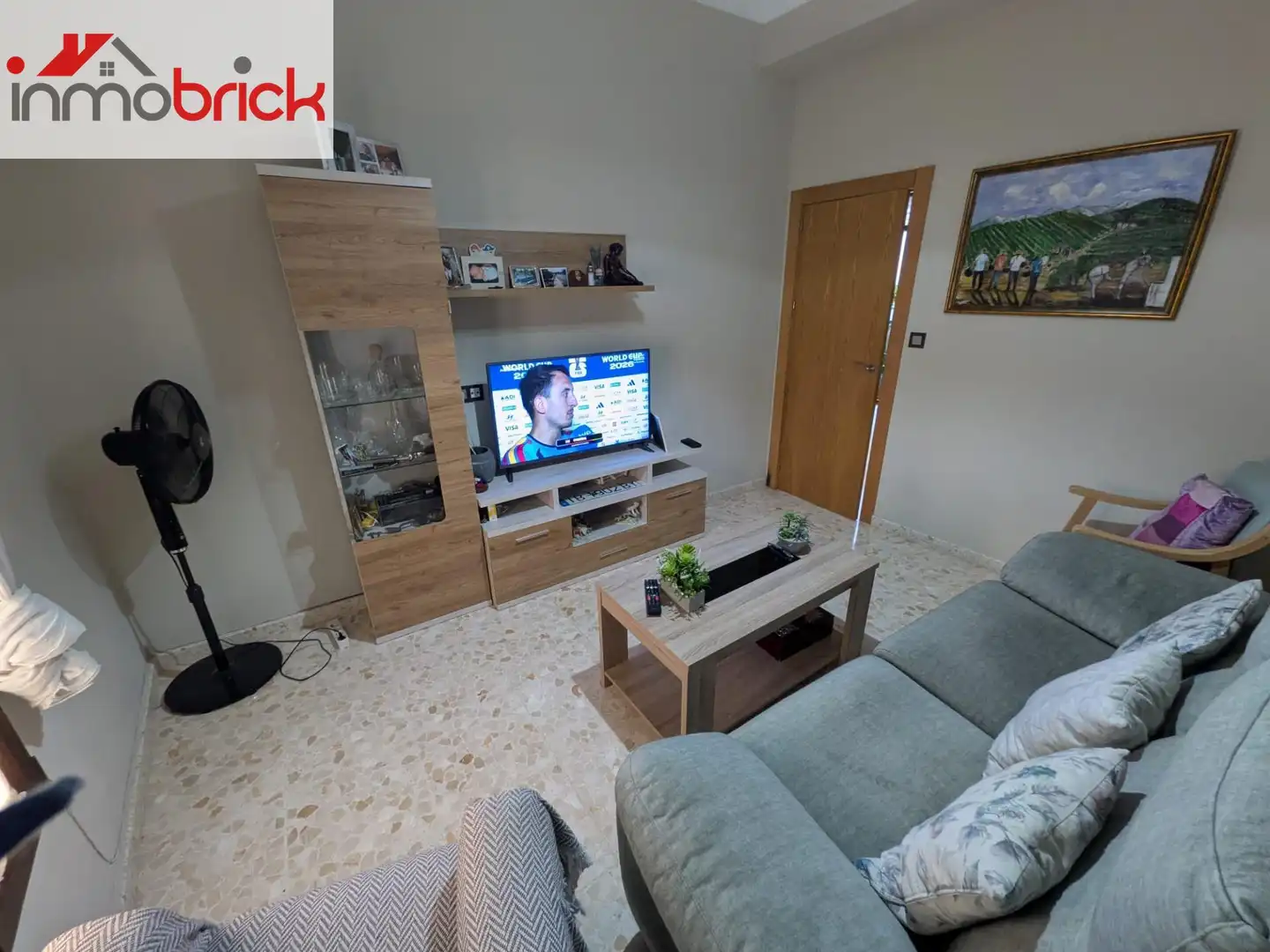Living room of Houses for sale in Aguilar de la Frontera  with Air Conditioner and Terrace