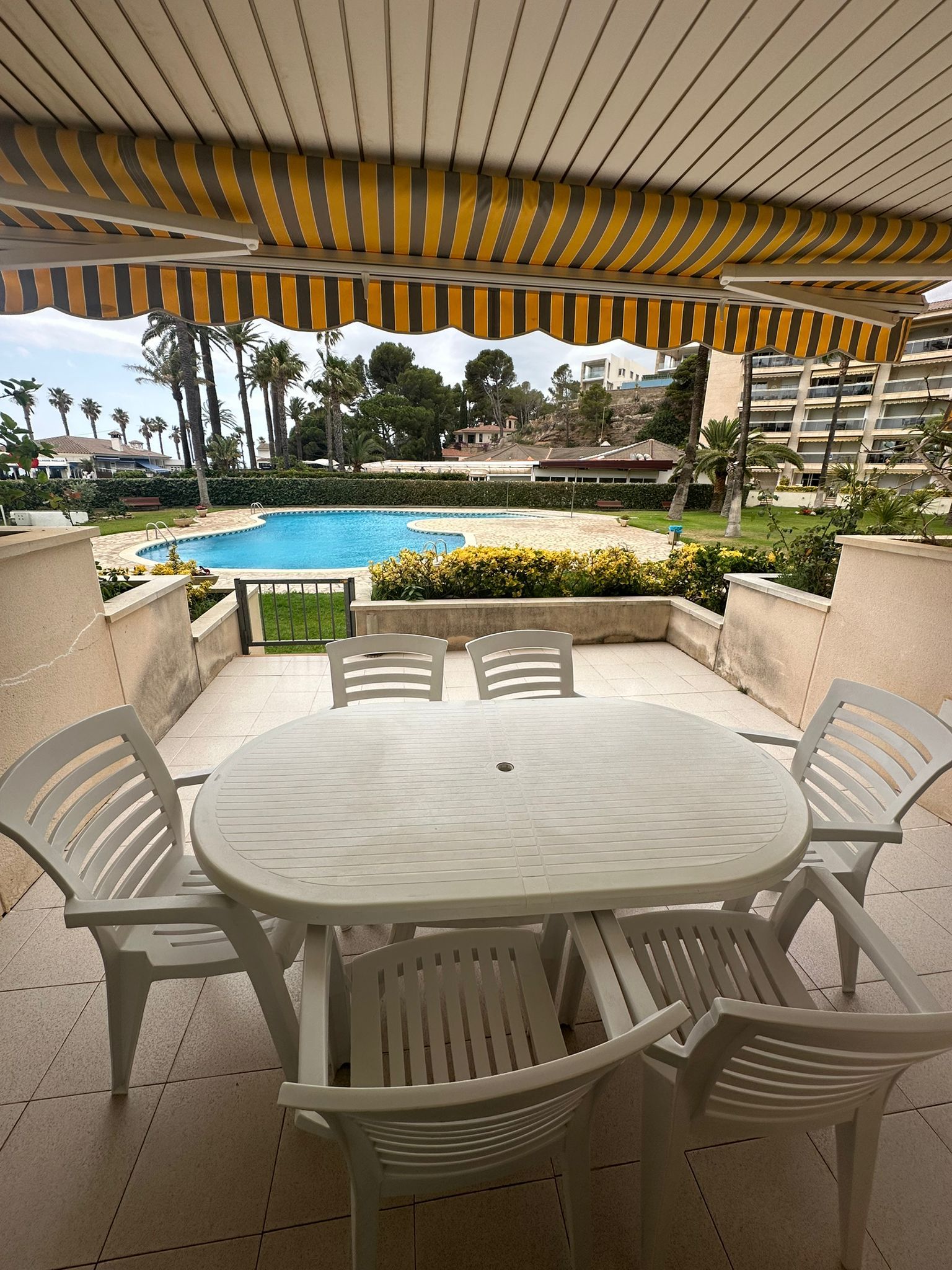 Terrace of Apartment for sale in Mont-roig del Camp  with Terrace, Furnished and Oven