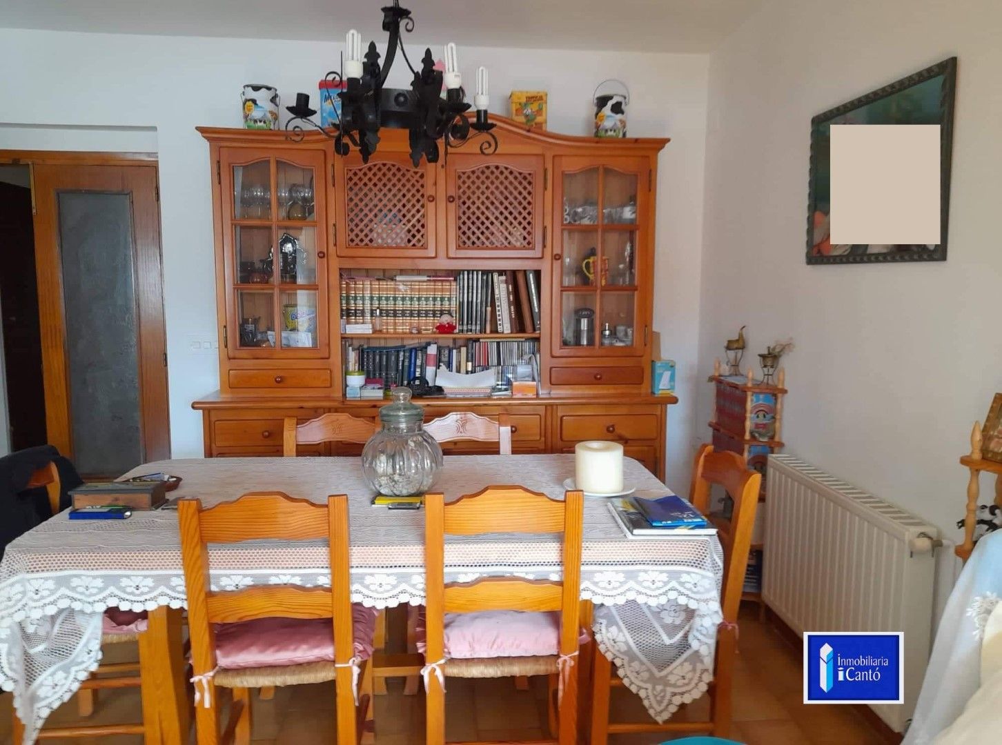 Menjador de Casa o xalet en venda en Alcoy / Alcoi amb Aire condicionat, Calefacció i Jardí privat
