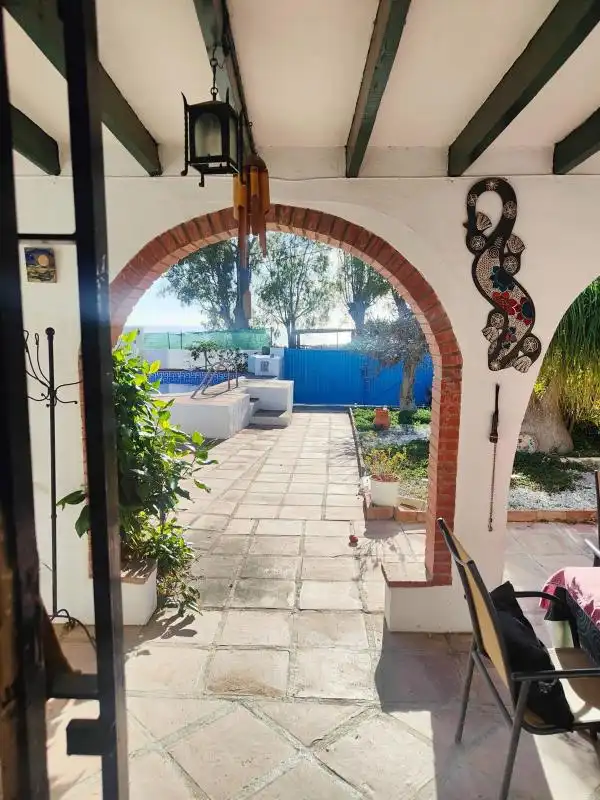 Jardín de Casa o chalet en venta en Frigiliana con Aire acondicionado, Calefacción y Jardín privado