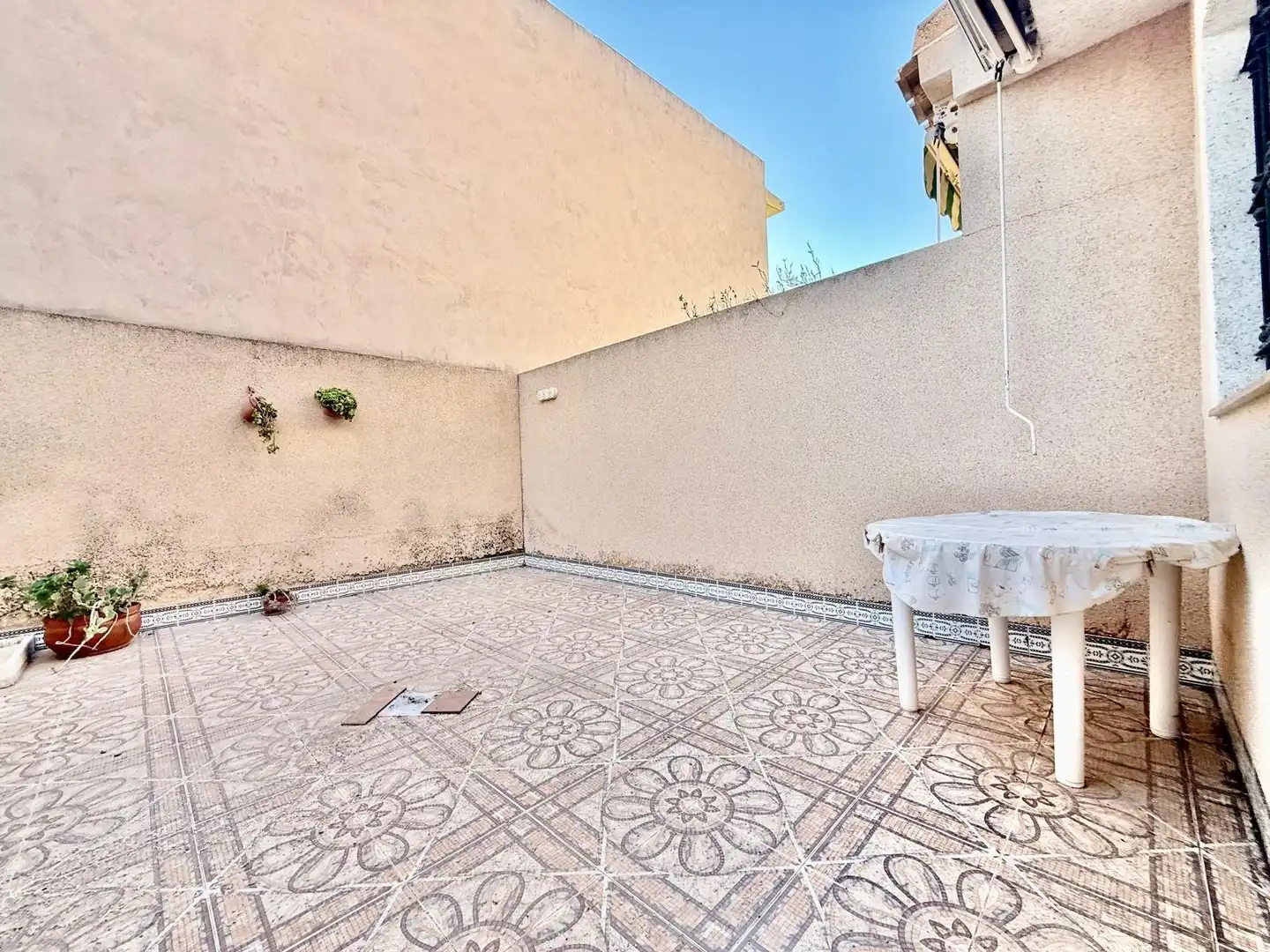 Terraza de Casa adosada en venta en Pilar de la Horadada con Aire acondicionado, Calefacción y Jardín privado