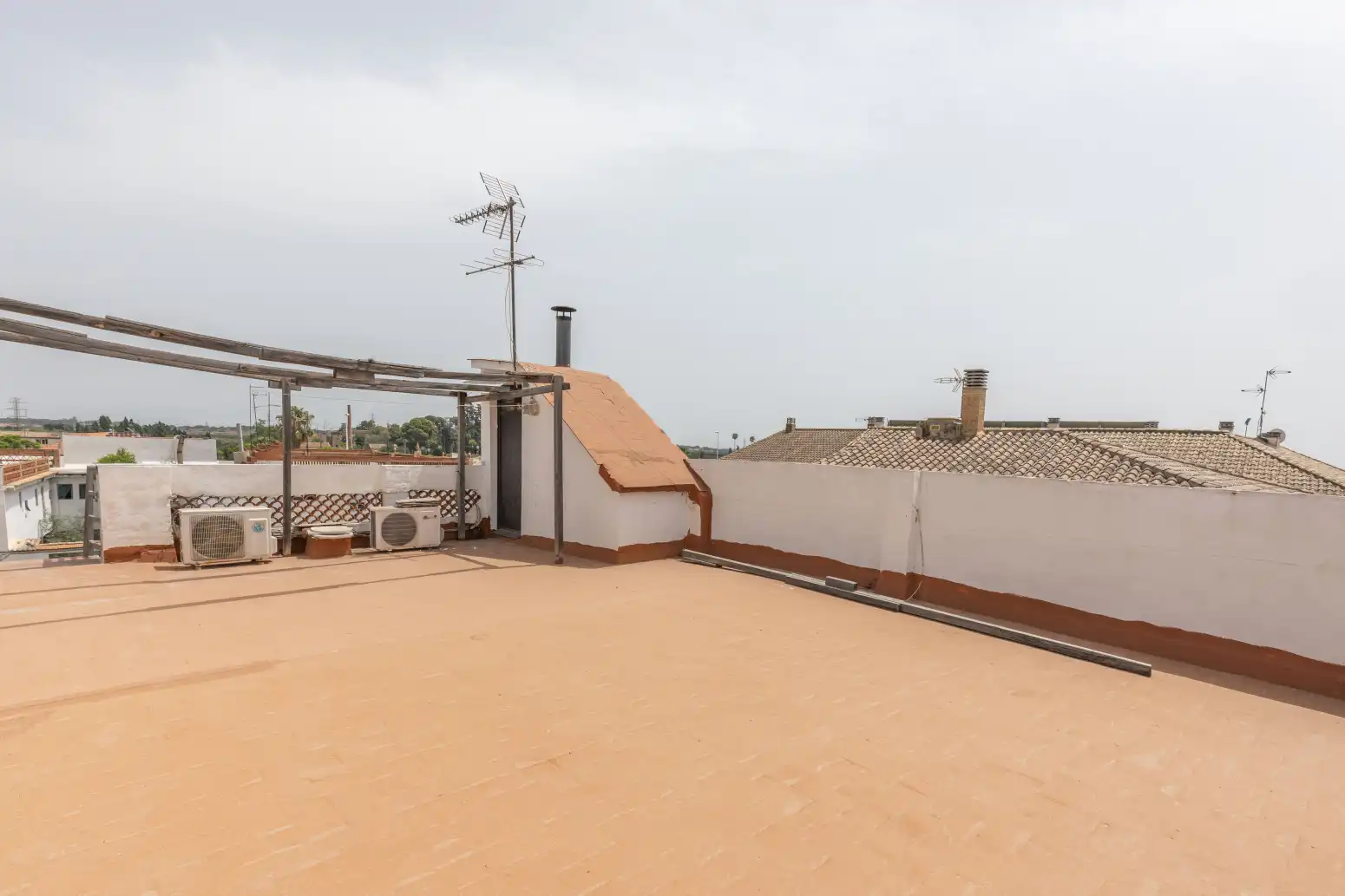 Terrassa de Casa adosada en venda en Moncada amb Aire condicionat, Calefacció i Terrassa