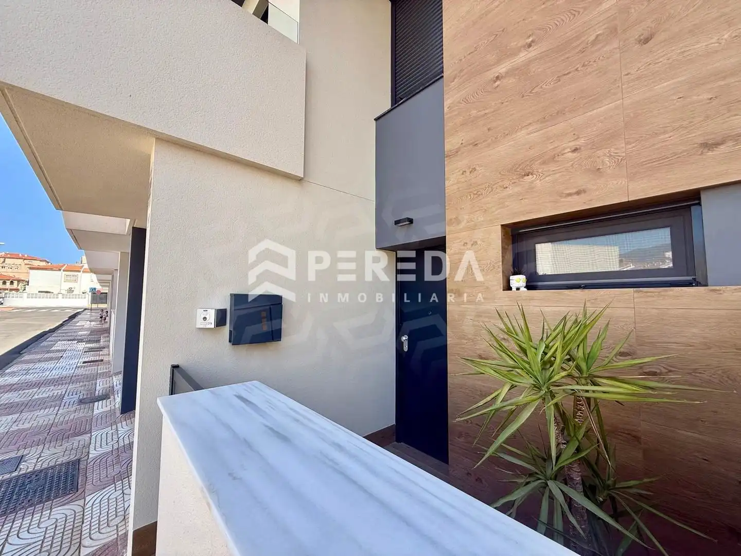 Exterior view of Houses for sale in Roquetas de Mar  with Air Conditioner, Private garden and Terrace