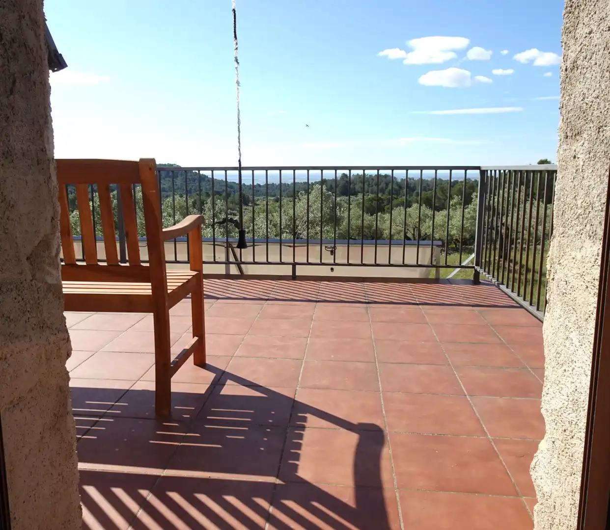 Terraza de Finca rústica en venta en El Perelló
