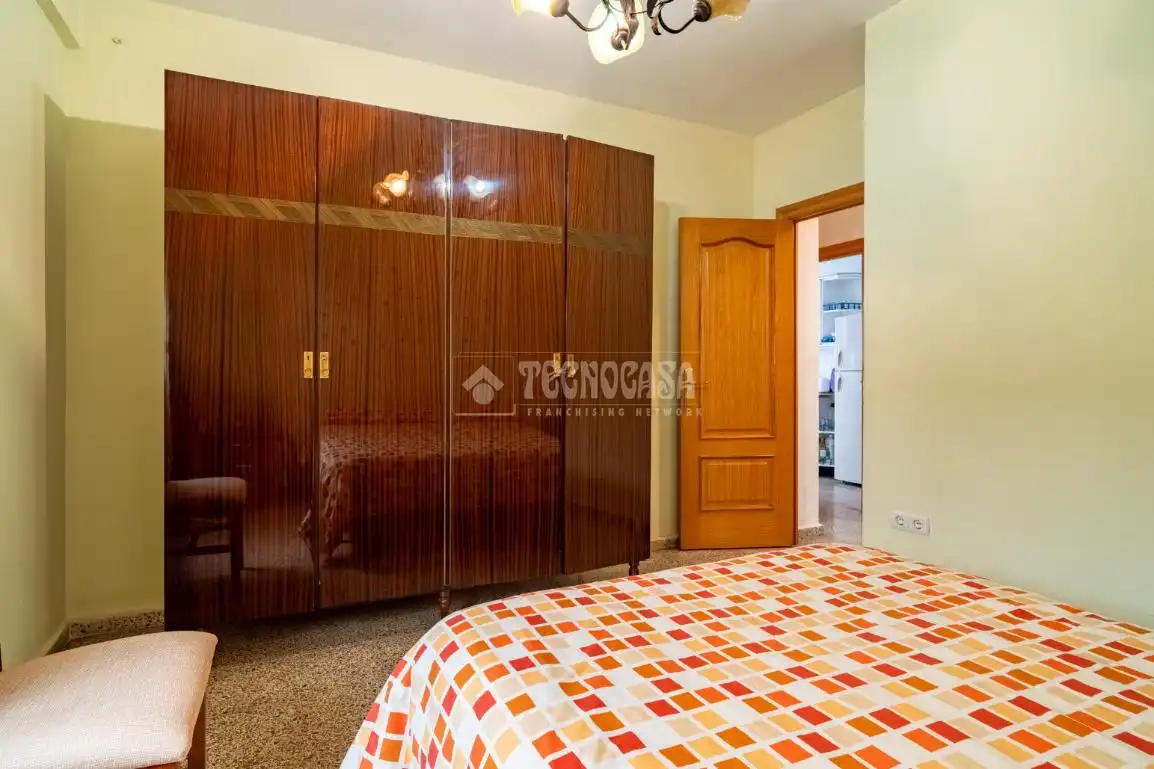 Bedroom of Flat for sale in Granada  with Terrace and Balcony