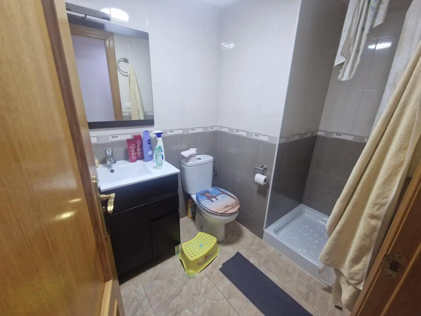 Bathroom of Flat for sale in Águilas  with Air Conditioner, Furnished and Balcony