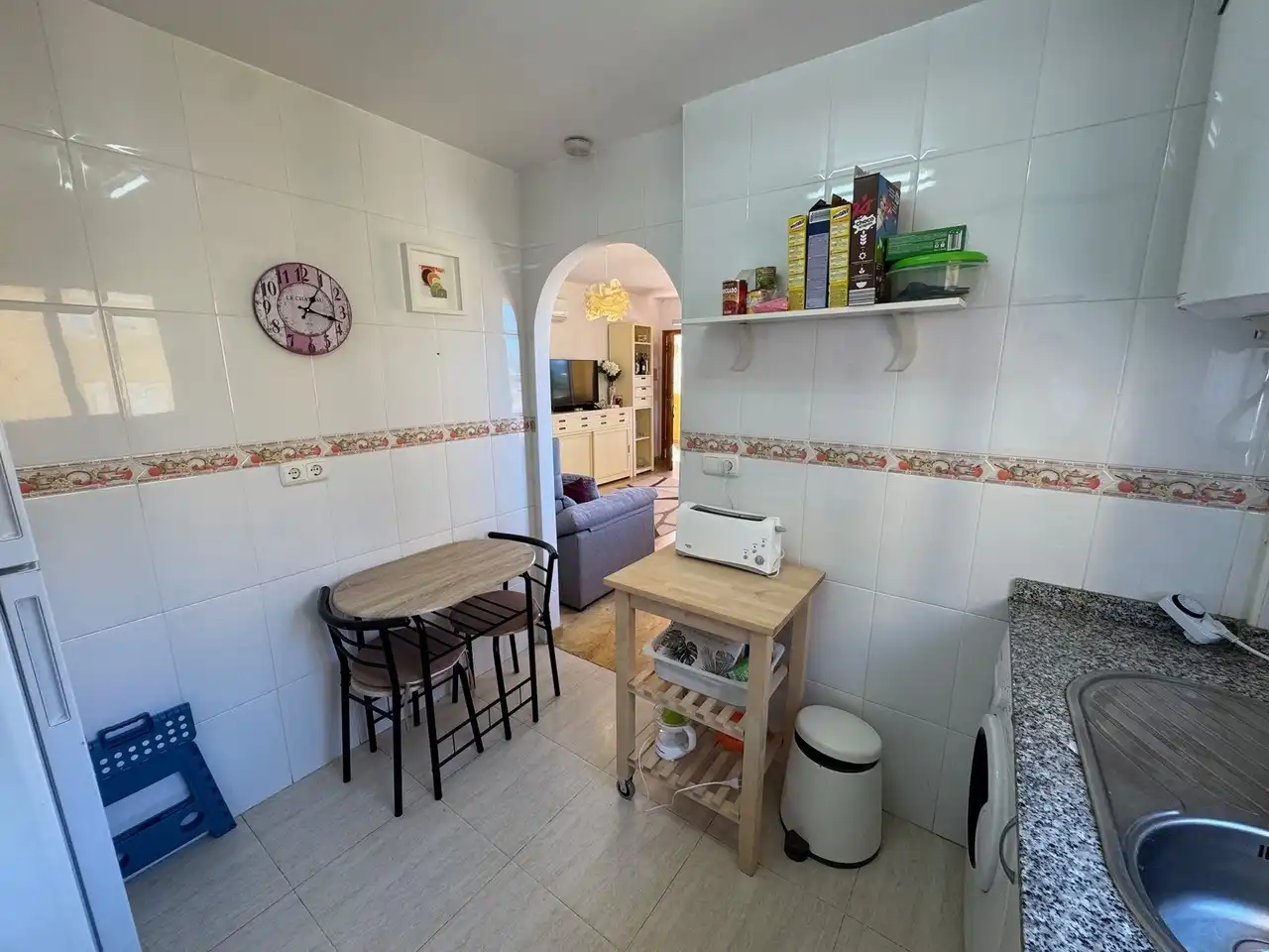 Kitchen of Apartments for sale in Vera  with Air Conditioner, Terrace and Swimming Pool
