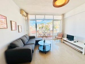 Living room of Flat for sale in Málaga Capital  with Air Conditioner and Furnished