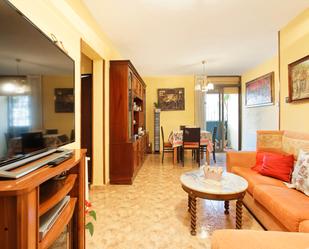 Living room of Flat for sale in  Barcelona Capital  with Heating, Terrace and Furnished