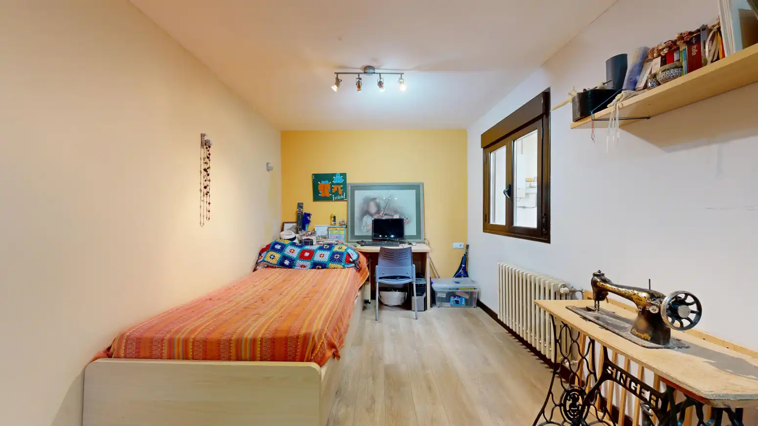 Schlafzimmer von Wohnung zum Verkauf in Tafalla mit Heizung, Terrasse und Balkon