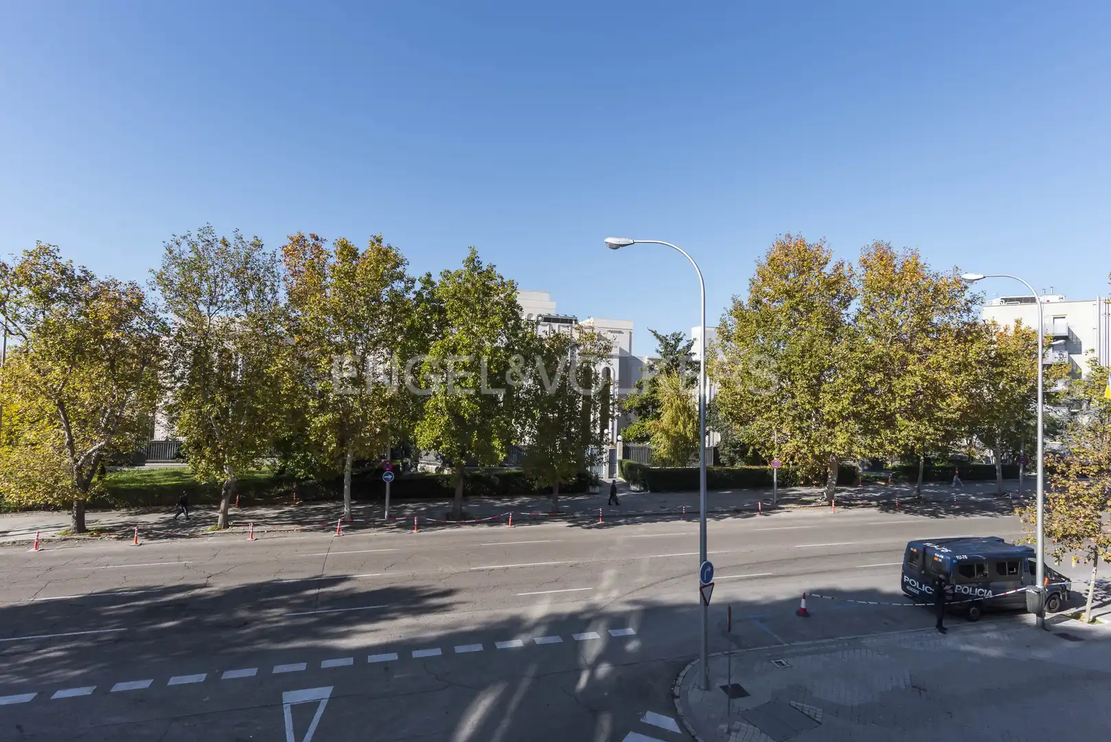 Vista exterior de Pis de lloguer en Madrid amb Aire condicionat, Calefacció i Moblat