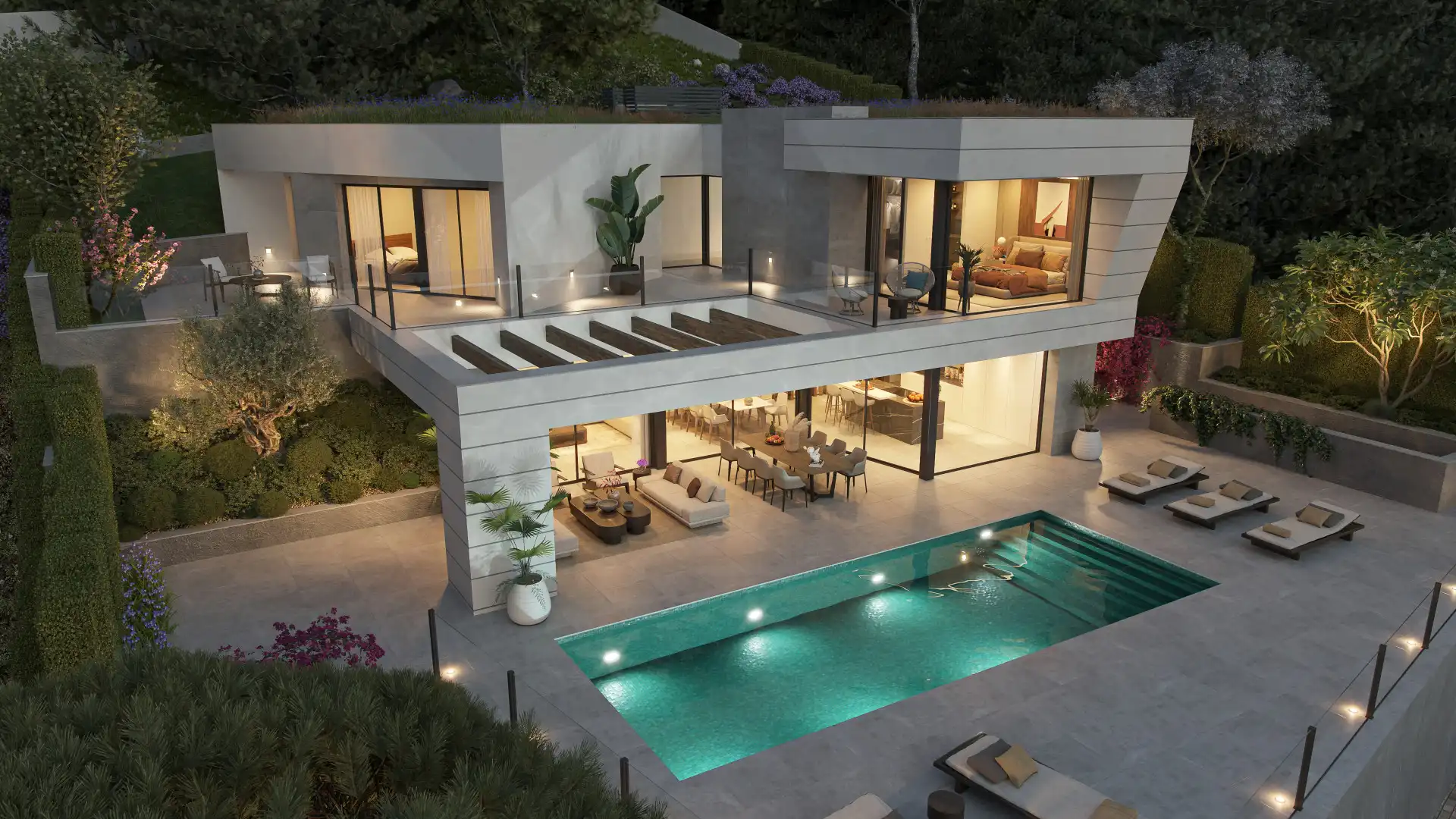 Terrassa de Casa o xalet en venda en Málaga Capital amb Aire condicionat, Jardí privat i Terrassa