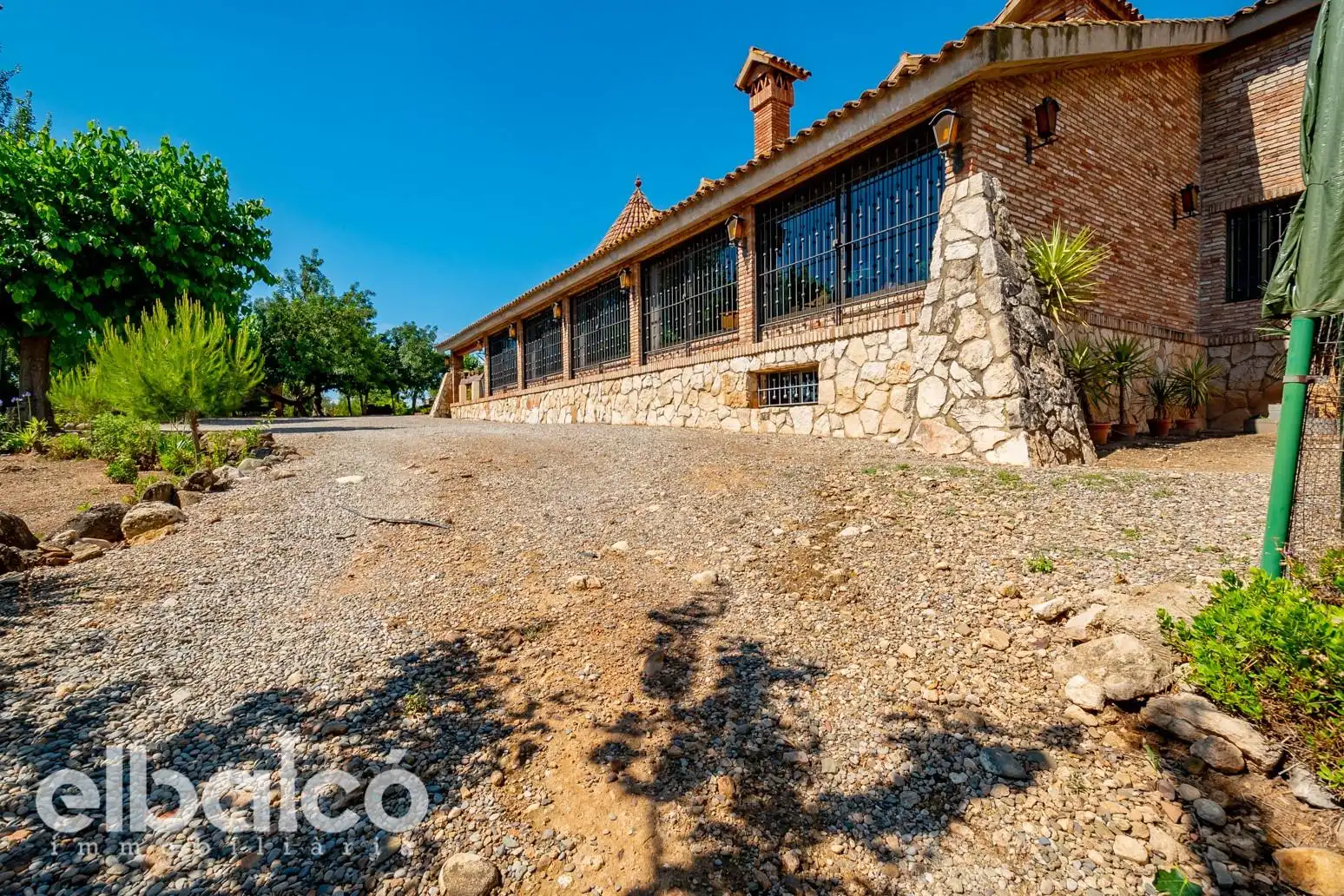 Vista exterior de Casa o chalet en venta en El Milà con Aire acondicionado, Jardín privado y Terraza