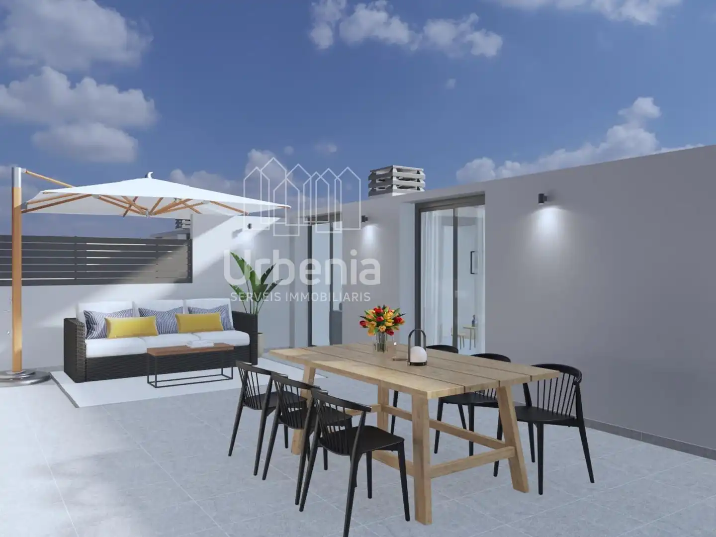Terrace of Duplexes for sale in La Roca del Vallès  with Terrace