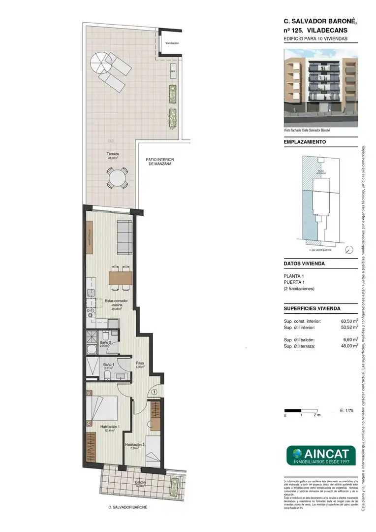Flat for sale in Viladecans  with Terrace and Balcony