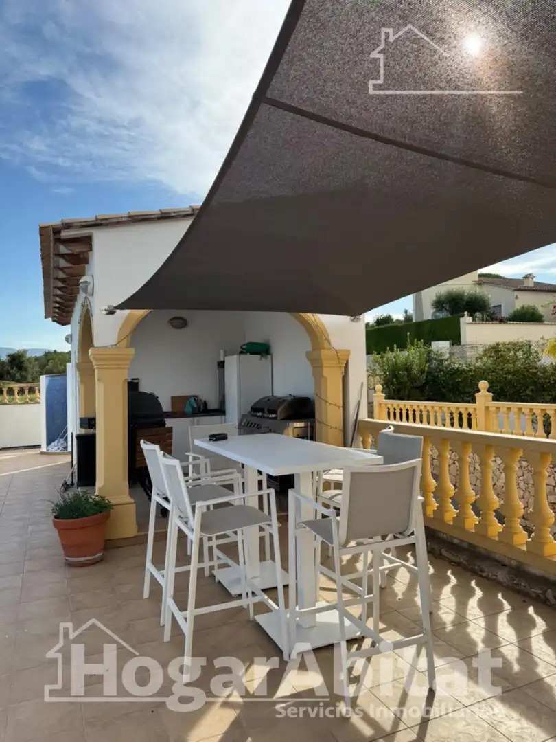Terraza de Casa o chalet en venta en Beniarbeig con Aire acondicionado, Jardín privado y Terraza