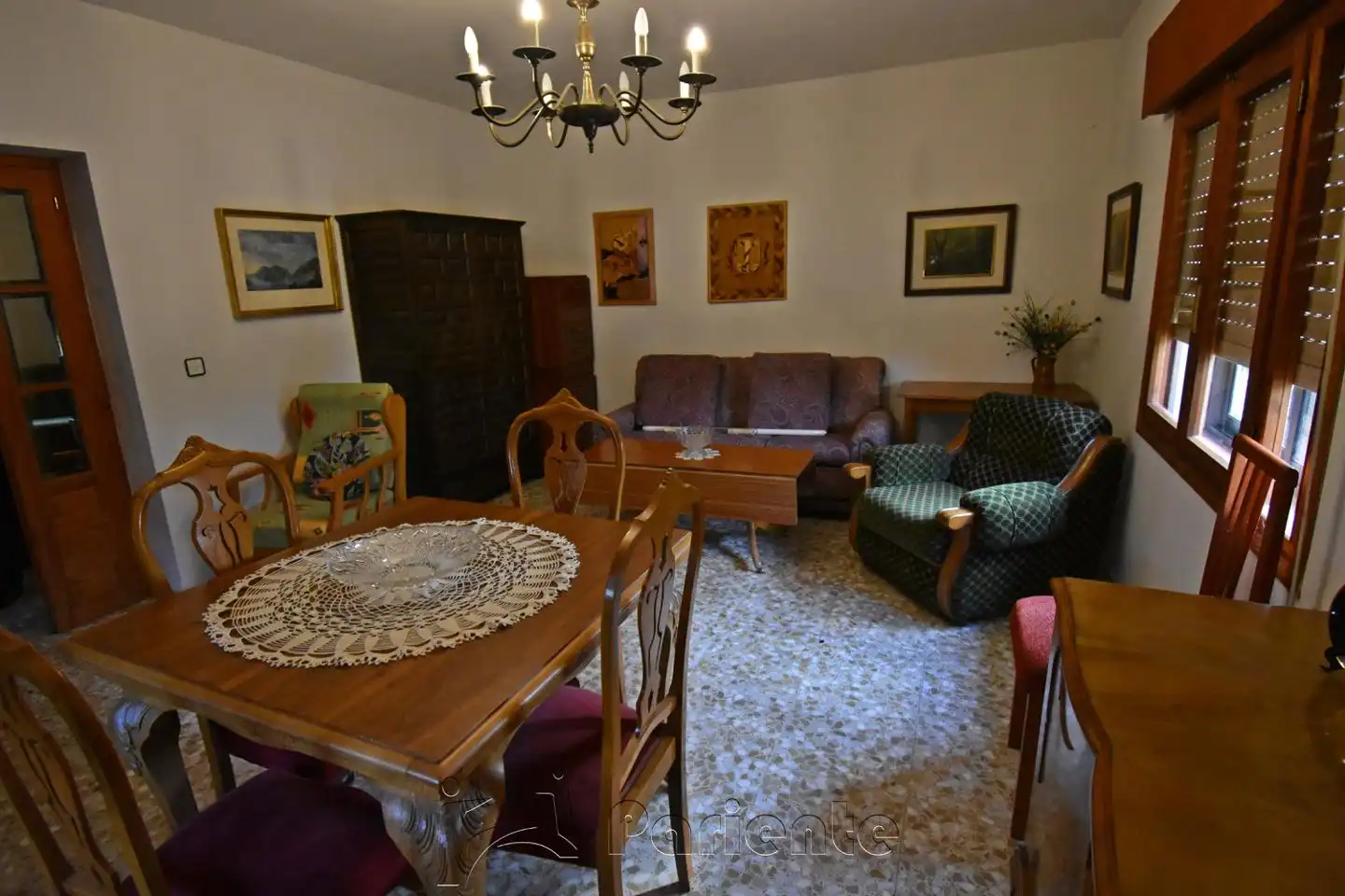 Sala d'estar de Finca rústica en venda en Matapozuelos