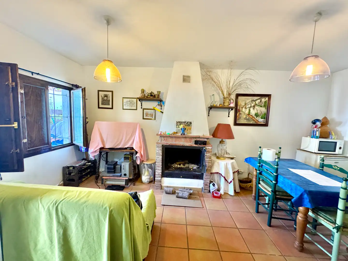 Sala de estar de Apartamento en venta en Ohanes con Calefacción, Terraza y Amueblado