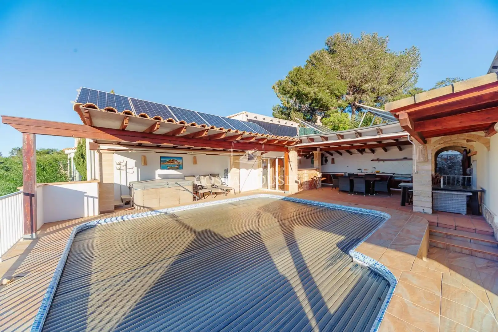 Swimming pool of Houses for sale in Dénia  with Air Conditioner, Heating and Private garden