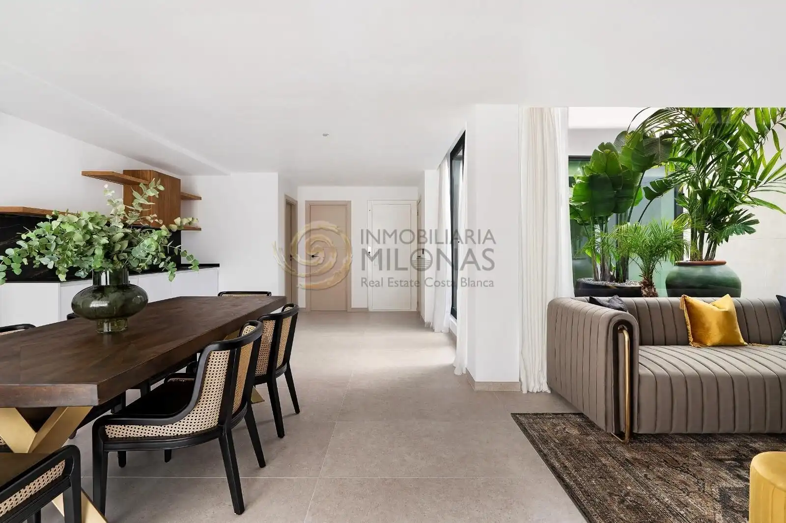 Comedor de Casa o chalet en venta en La Nucia con Aire acondicionado, Jardín privado y Terraza