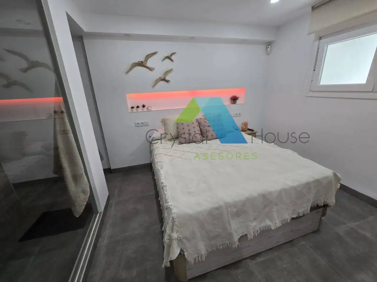 Habitación de Piso de alquiler en Málaga con Aire acondicionado, Terraza y Trastero