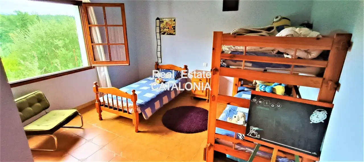 Dormitori de Casa o xalet en venda en Maçanet de la Selva amb Calefacció, Jardí privat i Terrassa